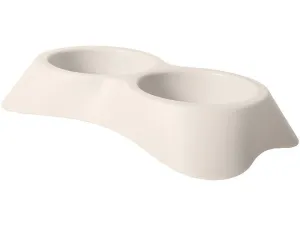 Bowl Nuvola Doppia 2 20x35x6cm beige Pets Qatar