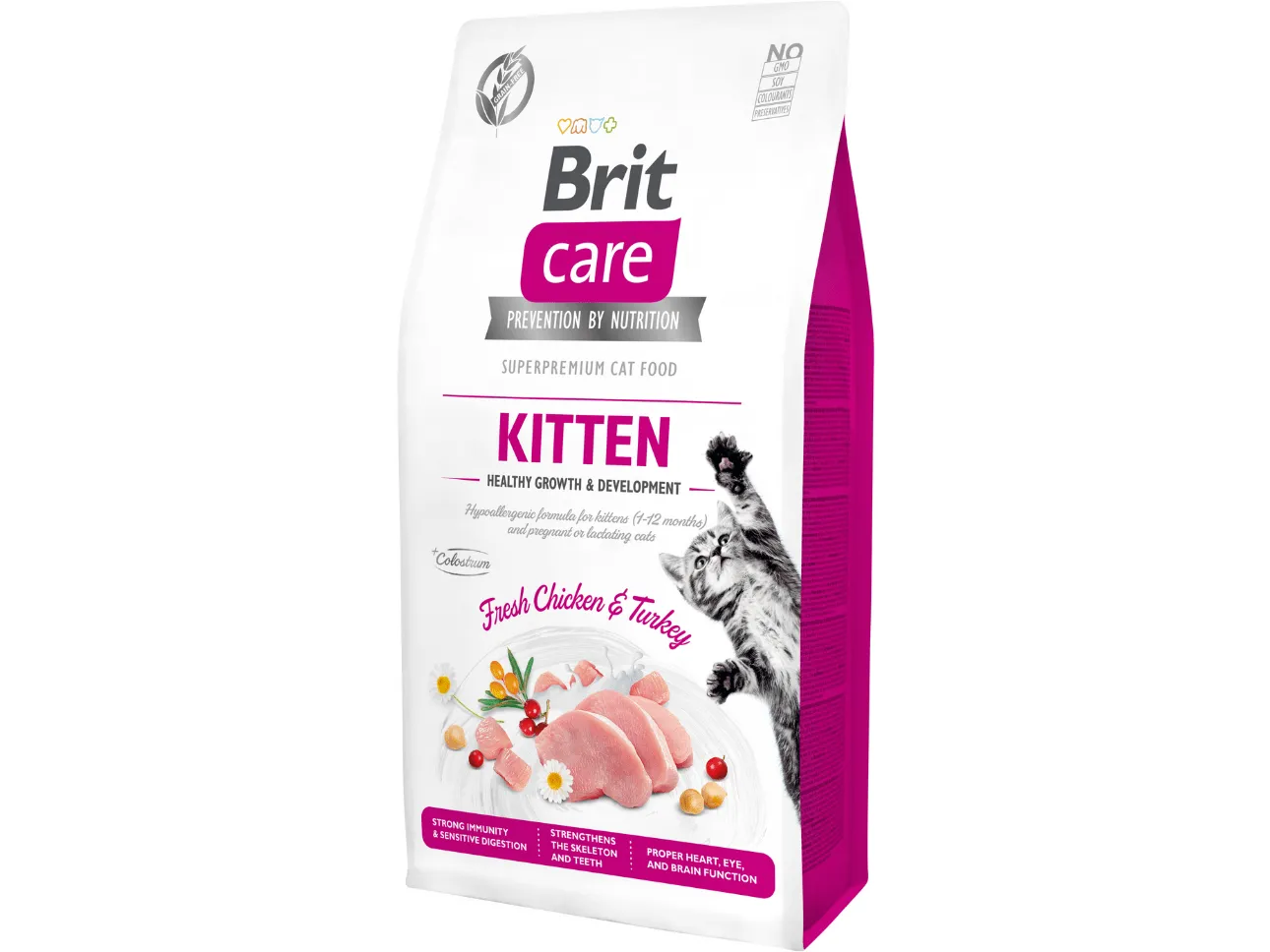 Brit Care Cat Grain-Free Kitten Healthy Growth & Development, 7 kg Pets Qatar