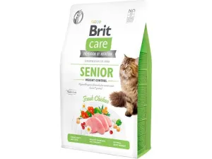 Brit Care Cat Grain-Free Senior Weight Control,2 kg Pets Qatar