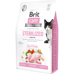 Brit Care Cat Grain-Free Sterilized Sensitive, 2 kg Pets Qatar