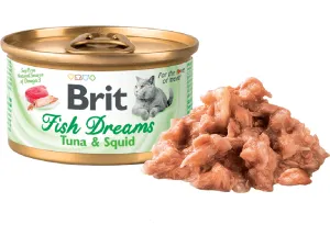 Brit Fish Dreams Tuna & Squid 80 g - Pets Qatar