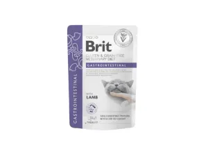 Brit Grain & Gluten-Free VD Cat Pouch fillets in Gravy Gastrointestinal  85 g Pets Qatar