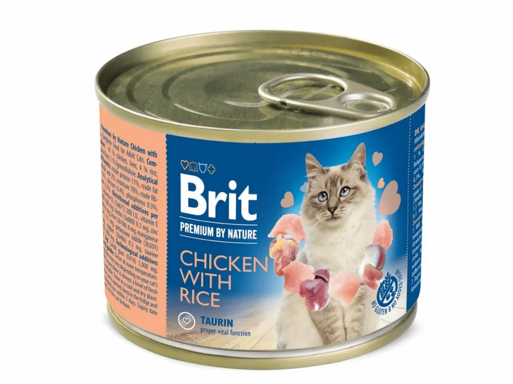 Brit Premium by Nature Chicken with Rice 200g Pets Qatar