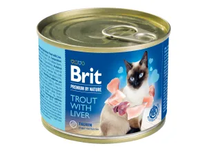 Brit Premium by Nature Trout with Liver 200g Pets Qatar