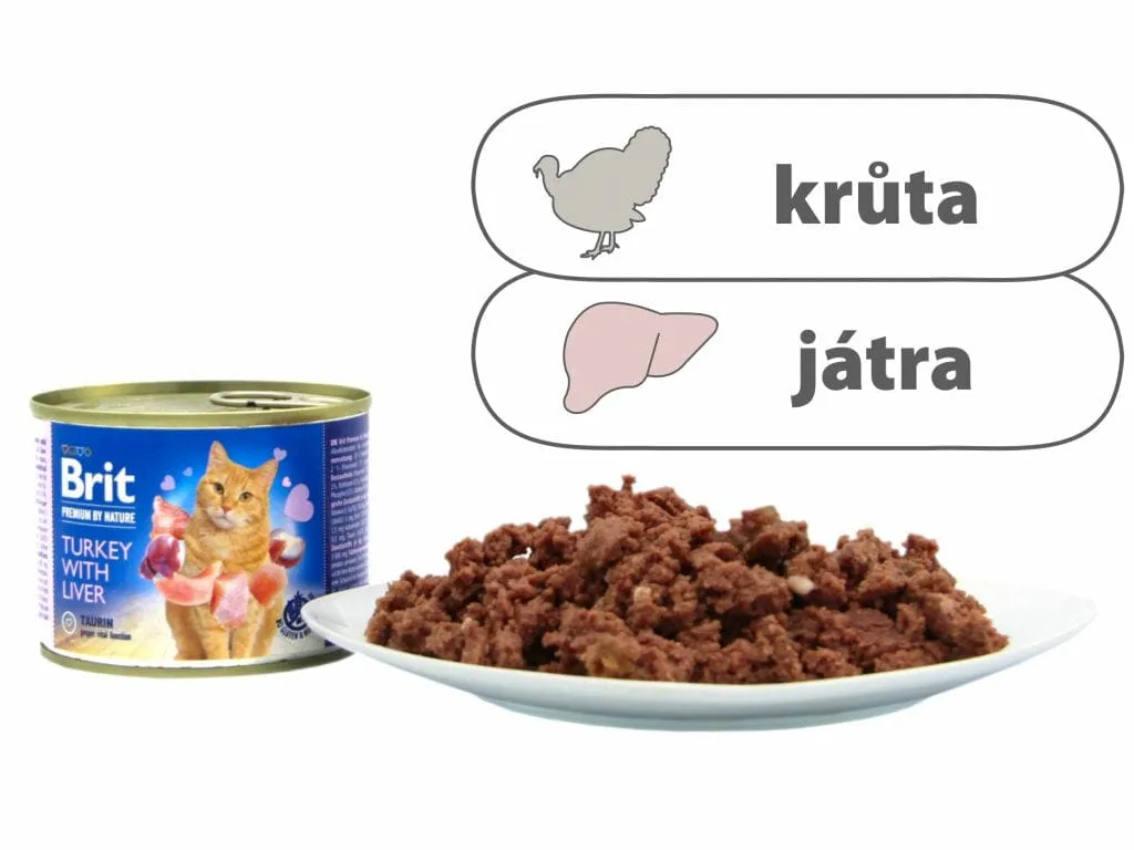Brit Premium by Nature Turkey with Liver 200g Pets Qatar