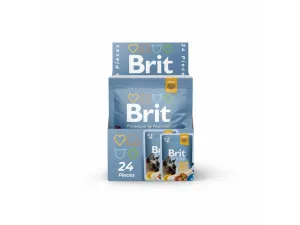Brit Premium Fillets in Gravy with Tuna 24X85g pouchs Pets Qatar