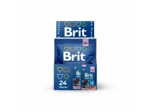 Brit premium Gravy with White fish for Kitten 24x100g pouchs Pets Qatar