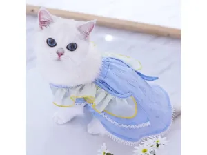Butterfly Skirt Light Blue Pets Qatar