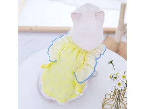 Butterfly Skirt Light Yellow Pets Qatar