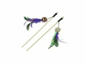 Cane With Colorful Fabric Balls Pets Qatar