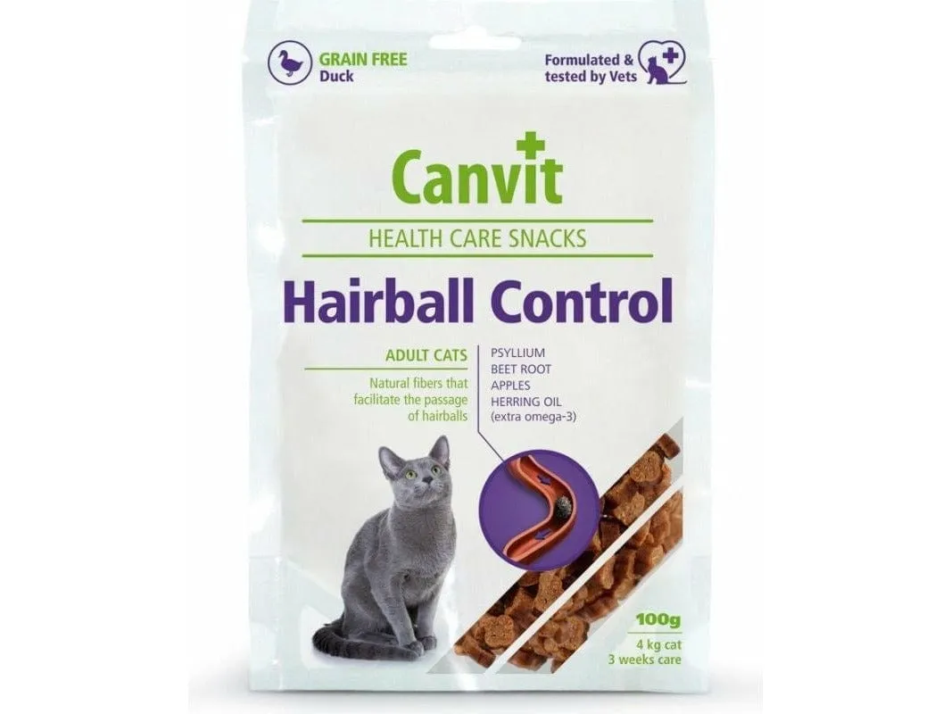 Canvit Health Care Snack Hairball 100 g Pets Qatar