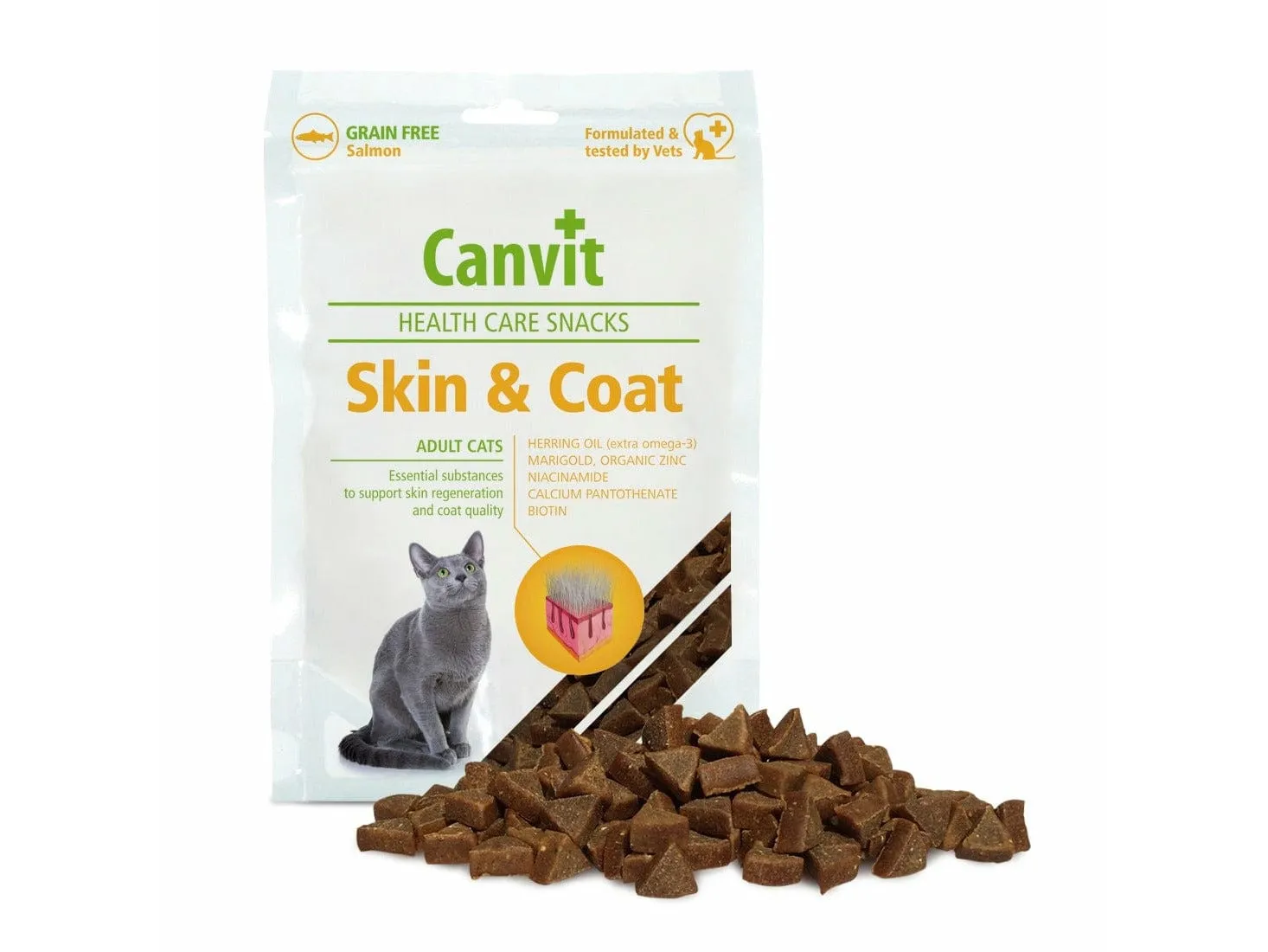Canvit Health Care Snack Skin & Coat 100 g Pets Qatar