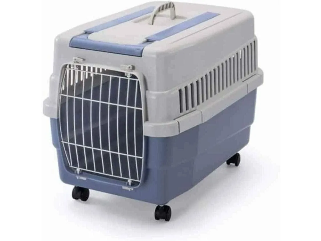 Carrier Kim 60 Gray/Dark Blue Pets Qatar