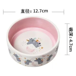 Cat Ceramic Bowls As Photo 12.7*12.7*4.7Cm Pets Qatar