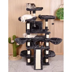 Cat Climbing & Scratching Tree House 1 Pets Qatar