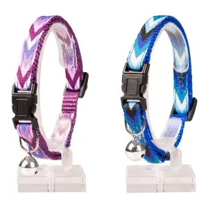 Cat Collar Boho Nylon 20-30Cm / 10Mm Mixed Colors Pets Qatar
