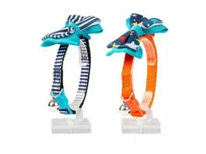 CAT COLLAR BOW NYLON 20-30cm / 10mm mixed colors Pets Qatar