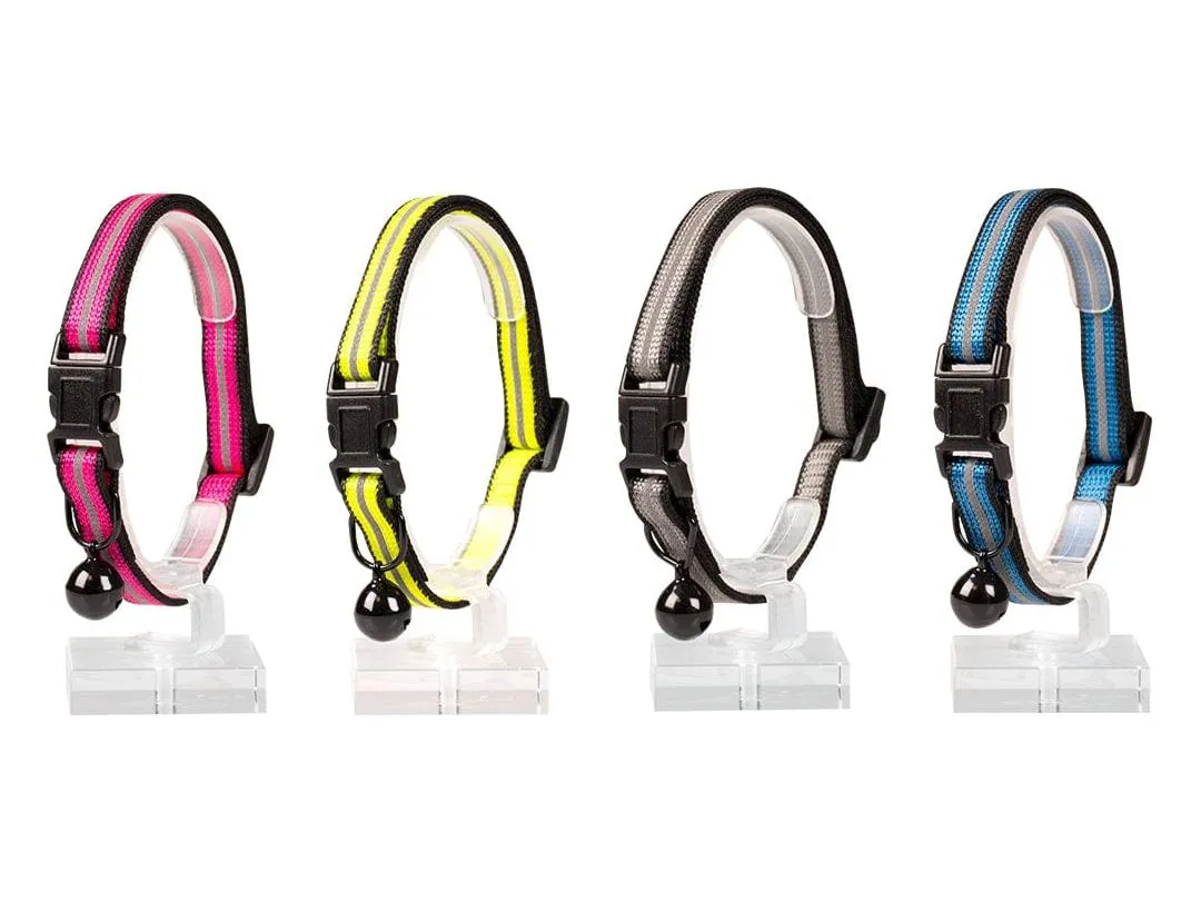Cat Collar Reflective Duo 20-30Cm / 10Mm Mixed Colors Pets Qatar