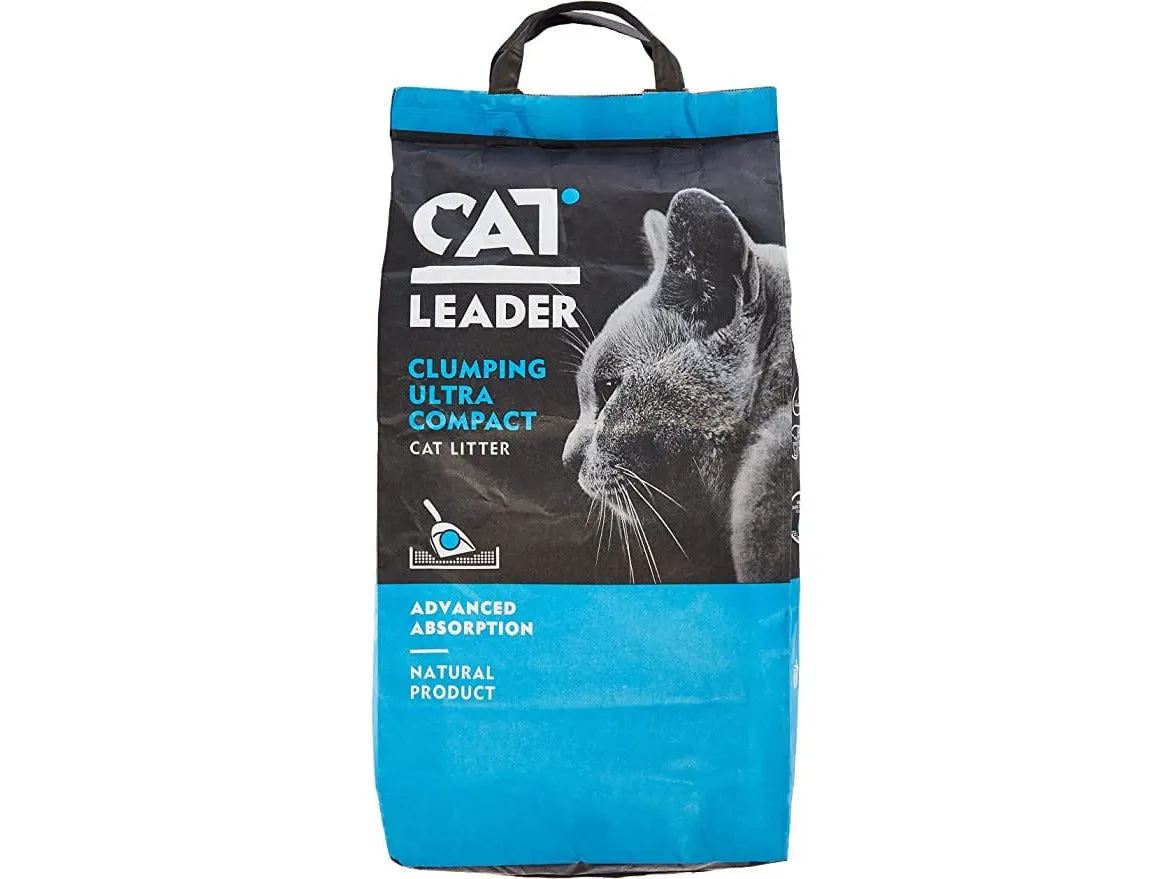 Cat Leader Clumping Ultra Compact 10Kg Pets Qatar