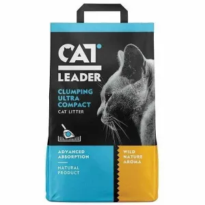 CAT LEADER CLUMPING WILD NATURE 5KG Pets Qatar
