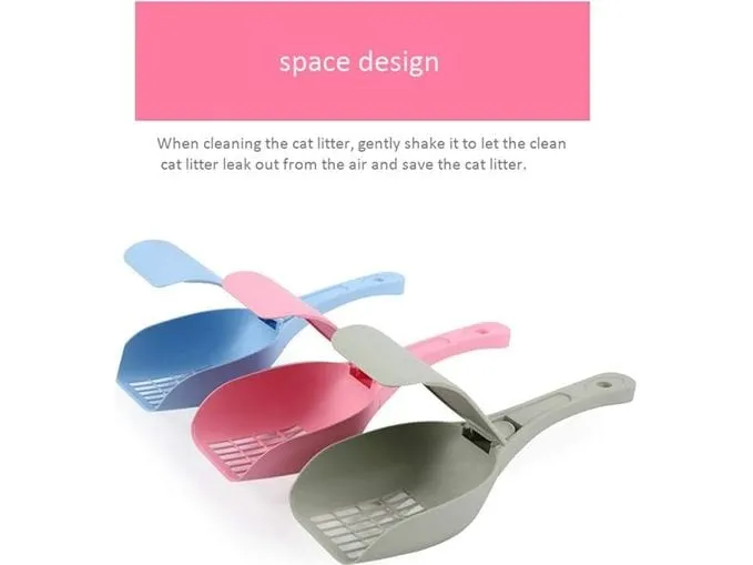 Cat Litter Shovel With Lid 25.5*9.9*8.2 Pets Qatar