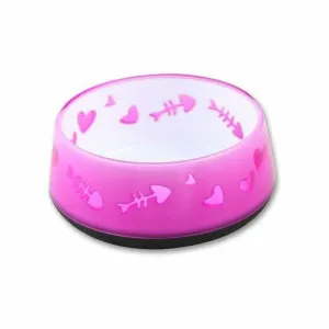 Cat Love Bowl - Pink Pets Qatar