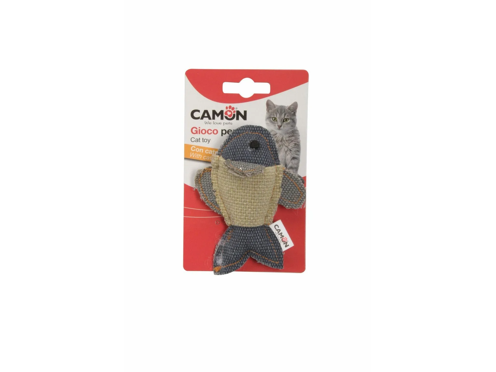 Cat Toy - Denim Fishes Pets Qatar