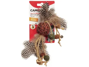 Cat Toy - Matatabi, Ball With Jute Rope, Catnip & Bell, Approx.24Cm Pets Qatar