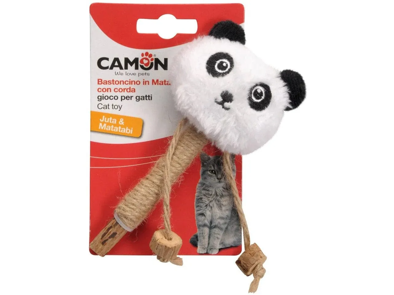 Cat Toy - Matatabi, Jute And Polyester Rope, 3 Variants, Approx.14Cm Pets Qatar