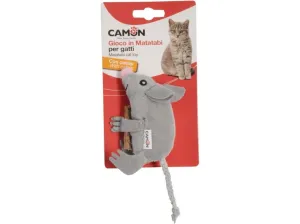 Cat toy- Polyester and matatabi mouse with catnip, 10cm, Pets Qatar
