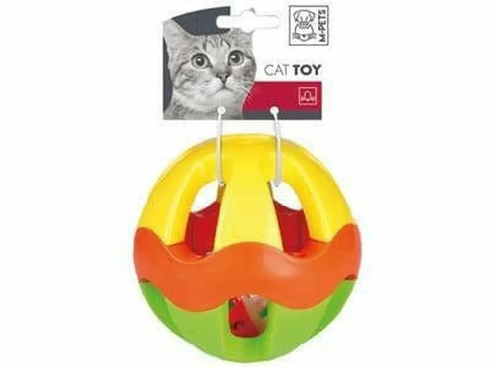 CAT TOY WAVE BALL MIXED COLORS Pets Qatar