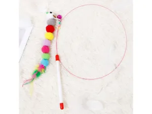 Cat Toys Colorful Ball Caterpillar 83Cm Pets Qatar