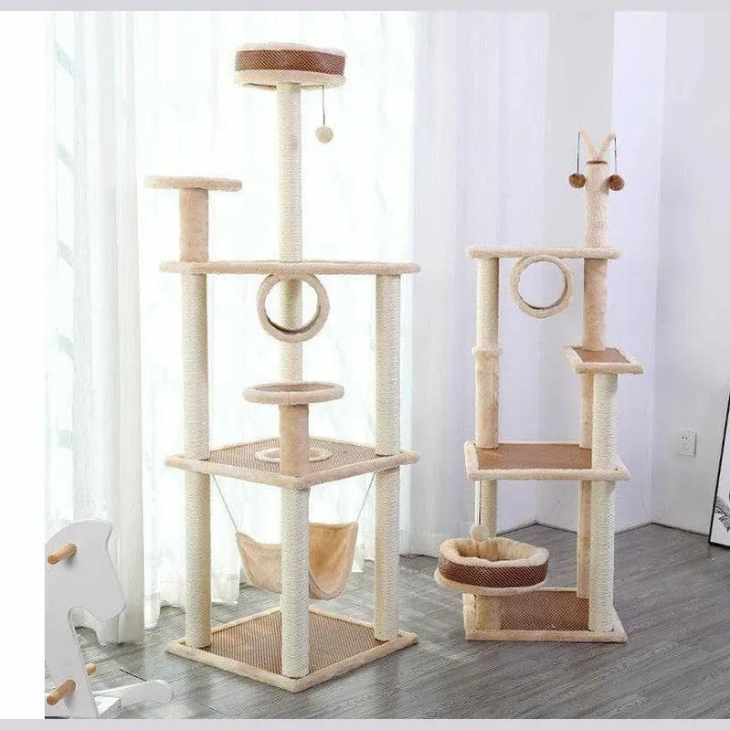 CAT TREE 45*45*130CM as photo Pets Qatar