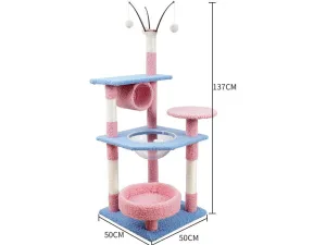 Cat Tree & Scratching As Photo 50*50*137 Pets Qatar