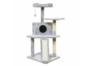 CAT TREE L49*W49*H106cm Grey Pets Qatar