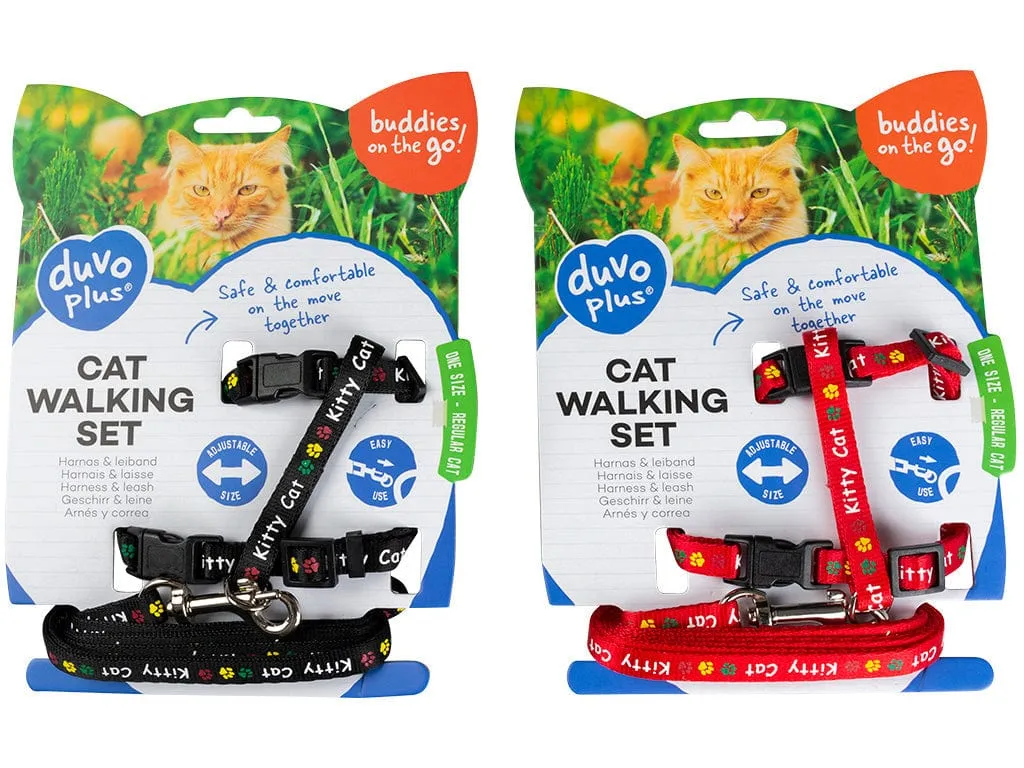 Cat Walking Set Kitty Cat 20-35Cm / 10Mm - 125Cm Mixed Colors Pets Qatar