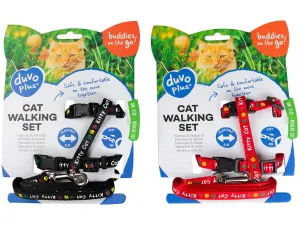 Cat Walking Set Kitty Cat 20-35Cm / 10Mm - 125Cm Mixed Colors Pets Qatar