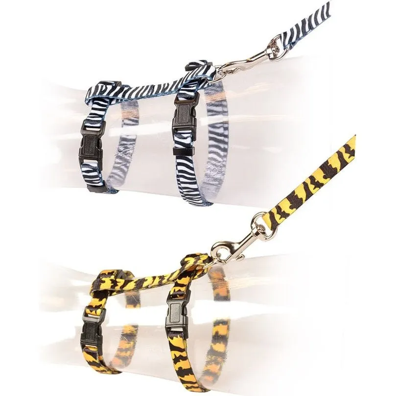 Cat Walking Set Zoo 20-35Cm / 10Mm - 125Cm Mixed Colors Pets Qatar