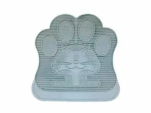 CATLITTER MAT RUBBER 49x34cm grey Pets Qatar