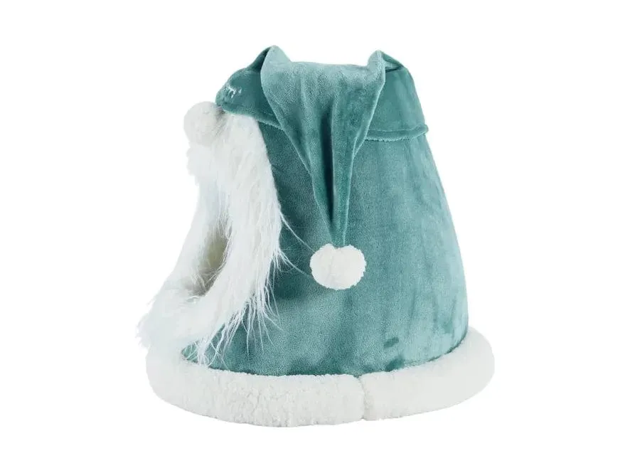 Christmas Cat cushion Green Festive Hat Pets Qatar