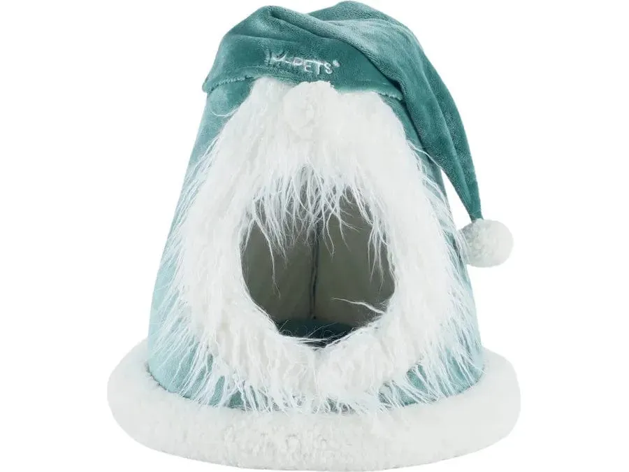 Christmas Cat cushion Green Festive Hat Pets Qatar