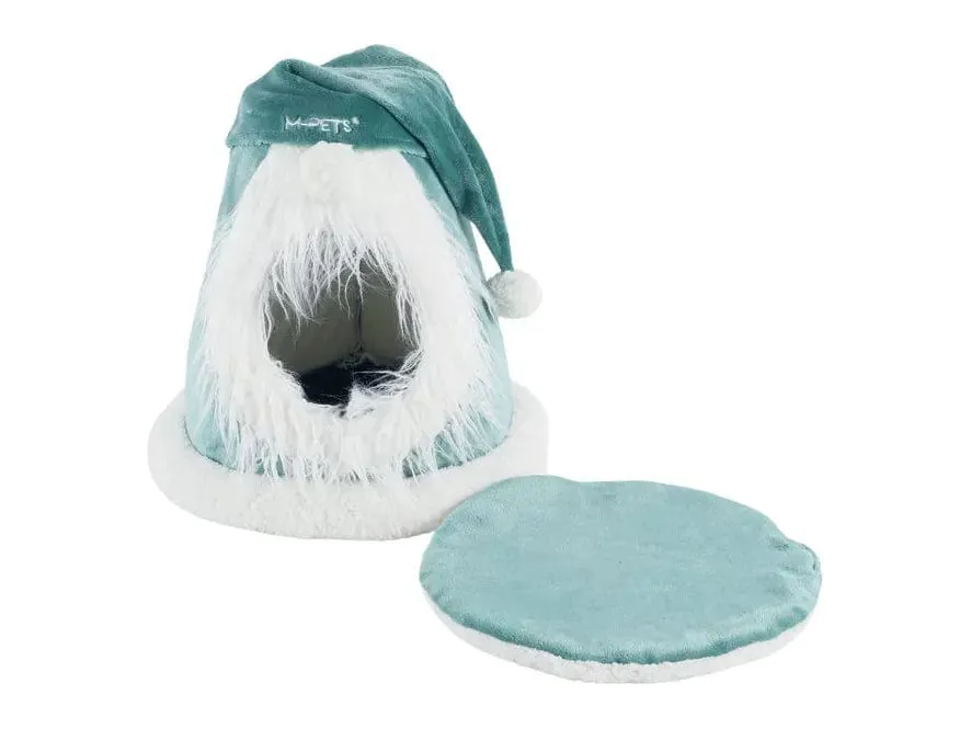Christmas Cat cushion Green Festive Hat Pets Qatar