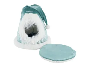 Christmas Cat cushion Green Festive Hat Pets Qatar