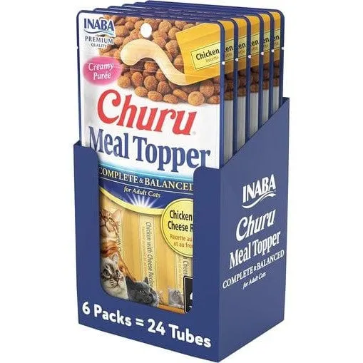 Churu Complete & Balanced for Adult Cats Chicken with Cheese Recipe Pets Qatar
