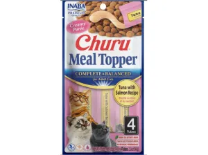 Churu Complete & Balanced for Adult Cats Tuna with Salmon Recipe Pets Qatar