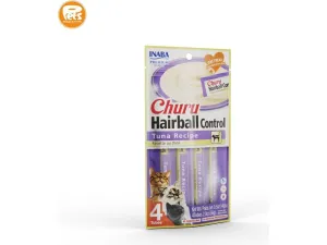 Churu Hairball Control Tuna Recipe 4 Tubes 56g Pets Qatar
