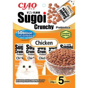 CIAO SUGOI CRUNCHY CHICKEN FLAVOR PLUS PREBIOTICS Pets Qatar