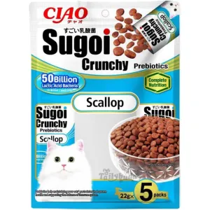 CIAO SUGOI CRUNCHY SCALLOP FLAVOR PLUS PREBIOTICS Pets Qatar