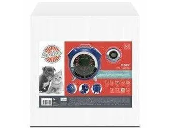 Clock Cat Bag Blue Pets Qatar