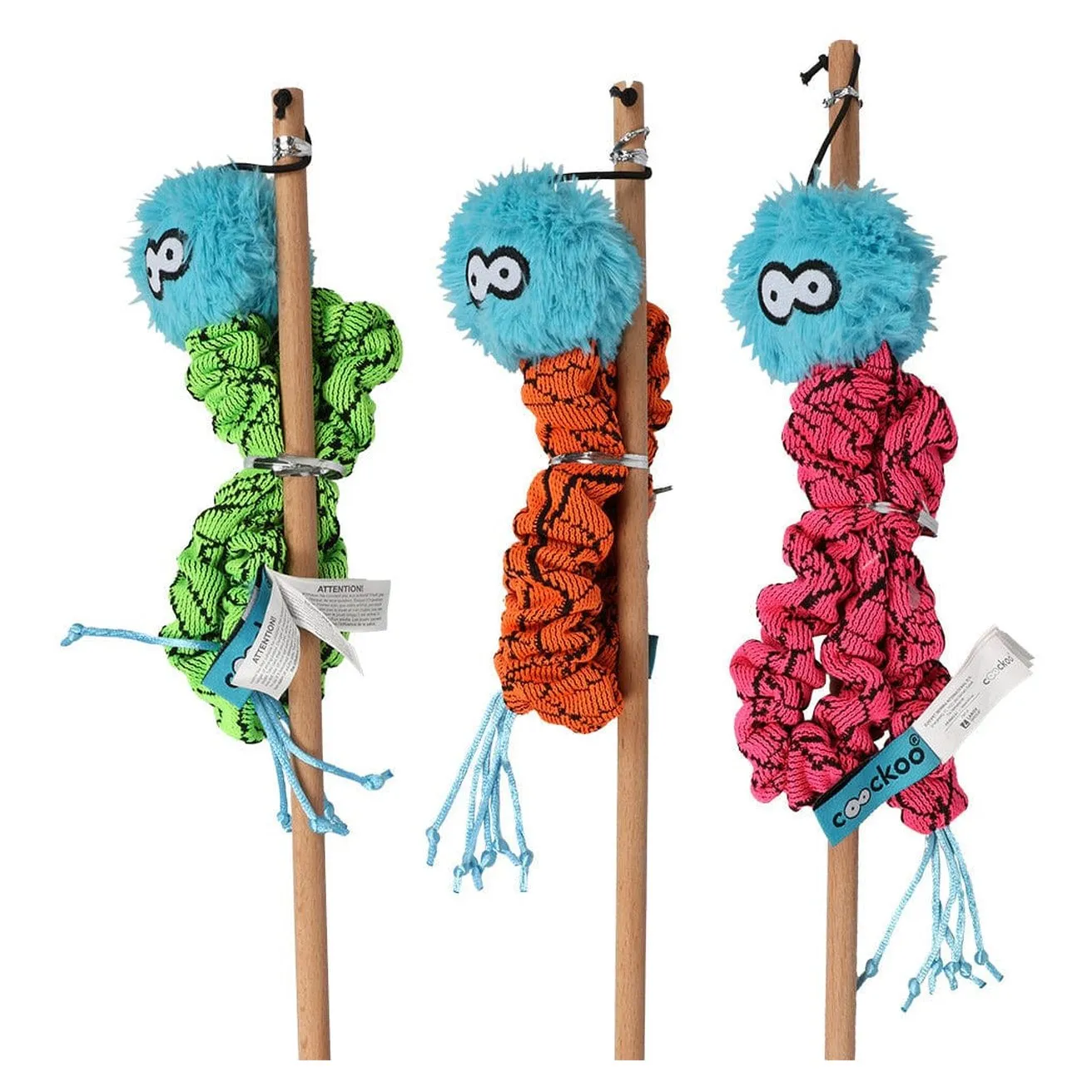 Coockoo Mac cat rod 40x4x4cm mixed colors Pets Qatar